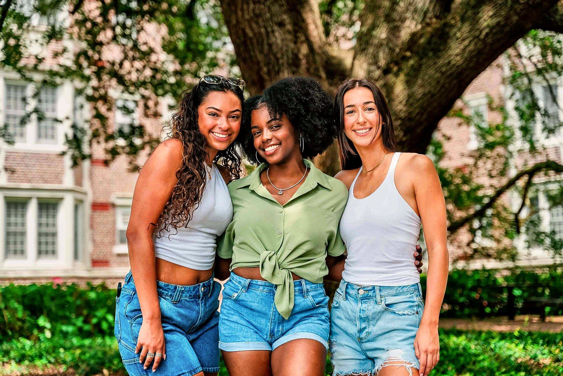 On campus