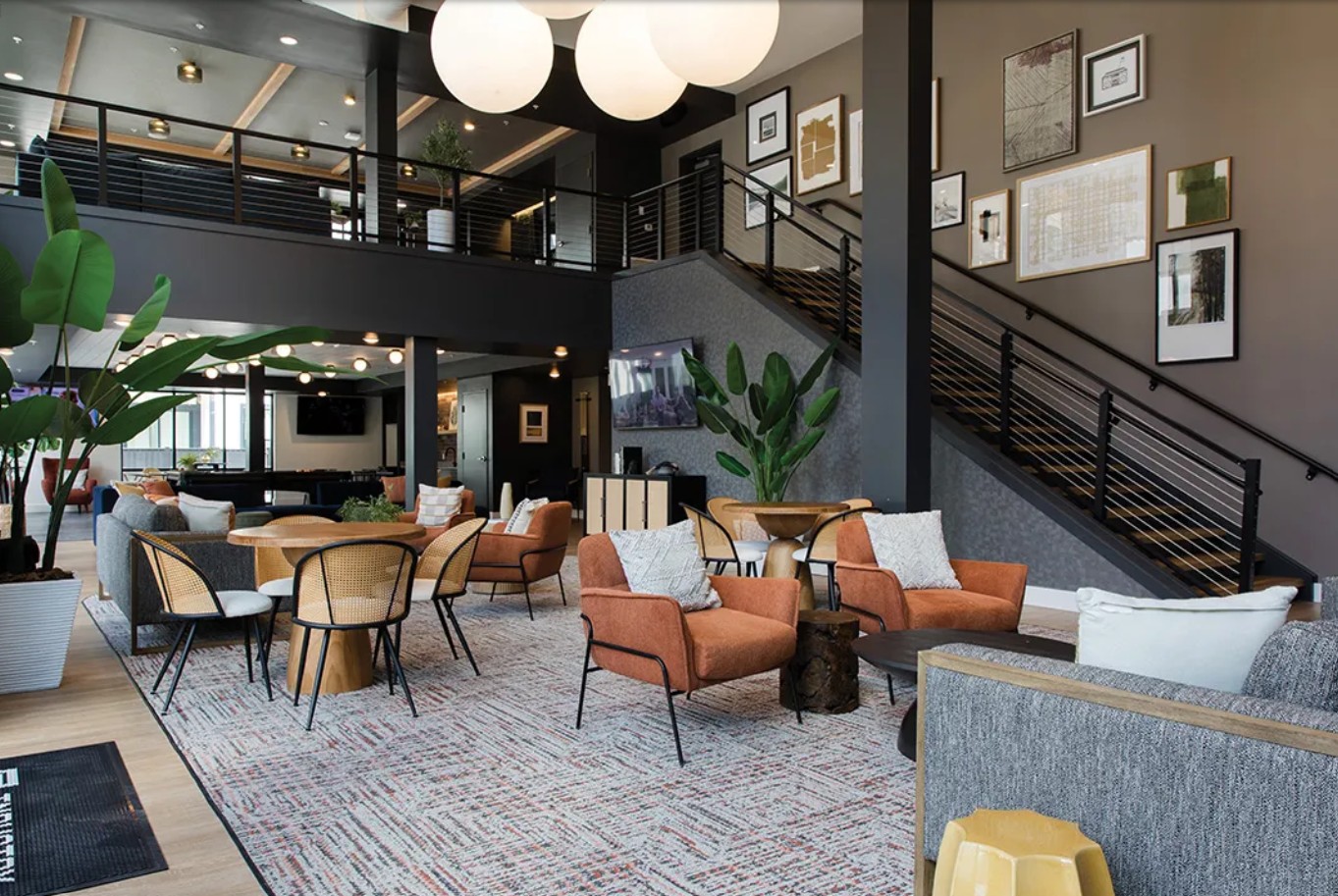 The lounge at Industry Tallahassee